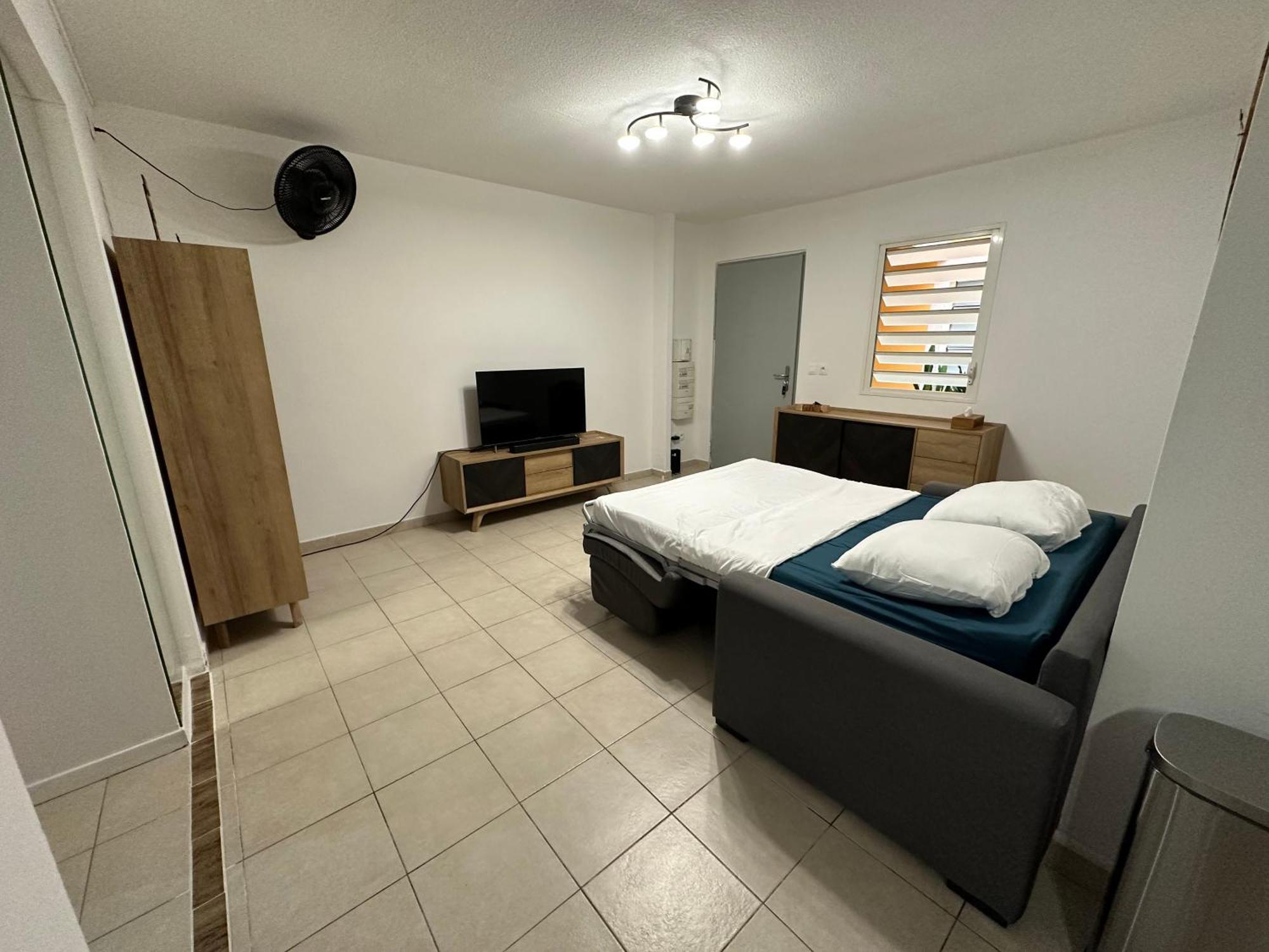 Location T2 Meuble Baie Mahault Convenance Appartement Buitenkant foto